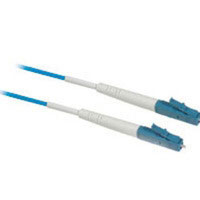 Cablestogo 1m LC/LC Plenum-Rated 9/125 Simplex Single-Mode Fiber Patch Cable (37725)
